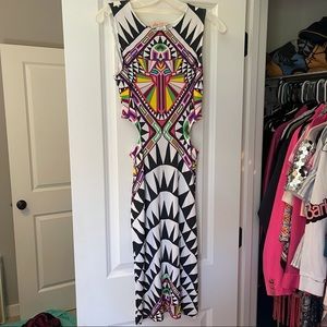 Mara Hoffman stretch print dress size S